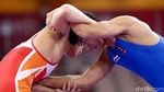 Mantap! Pegulat Indonesia Muhammad Aliansyah Melaju ke Perempatfinal