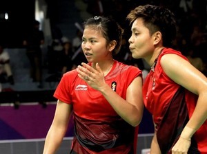 Video Greysia/Apriyani Tersungkur di Semifinal