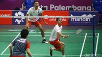 Hasil ini membuat tim beregu Indonesia menang 3-1 atas Jepang dan berhak lolos ke final.
