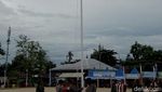 Tak Kalah dari Joni! Begini Aksi Reza Mangar Panjat Tiang Bendera