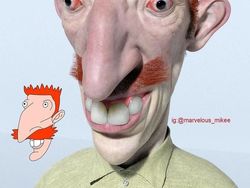 Ketika Kartun Lucu Malah Jadi Seram dalam Bentuk 3D