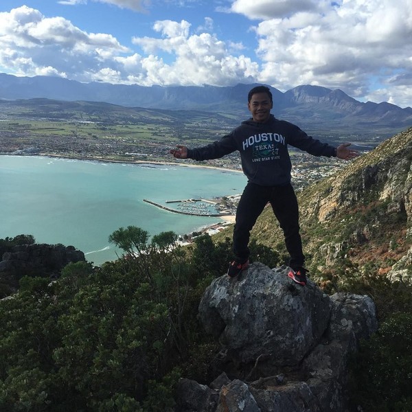 Di Capetown, Eko Yuli sempat jalan-jalan menikmati pemandangan indah Afrika Selatan (ekopower62/Instagram) Di Capetown, Eko Yuli sempat jalan-jalan menikmati pemandangan indah Afrika Selatan (ekopower62/Instagram)