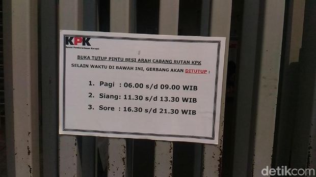 Potret Rutan KPK Dipenuhi Keluarga Besuk Tahanan