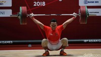 Triyatno hanya mampu mengangkat beban 182 kg