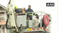 Kebakaran terjadi pada Rabu (22/8) pagi (Foto: Dok. Asian News International (ANI)