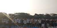 Ribuan Warga Bandung Salat Id di Lapangan Gasibu