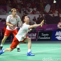 Seperti cabang olahraga lainnya, badminton atau bulutangkis juga memiliki kostum tersendiri. Di Asian Games 2018, kostum tersebut hadir dengan desain dan warna yang berbeda sesuai tim negaranya. (Foto: Grandyos Zafna/detikfoto)