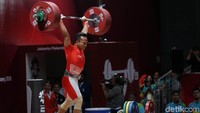 Triyatno mencoba di angkatan ketiga dengan berat 186 kg.