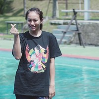 Kejuaraan merupakan tempat pencari bakat mencari bibit baru. Makanya, saya selalu berusaha menunjukan yang terbaik saat mengikuti kejuaraan, ujar atlet voli yang juga populer di Instagram ini. Foto: Dok. Instagram Berllian Marsheilla