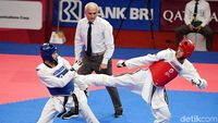 Ibrahim Zarman Berhasil Tundukkan Atlet Taekwondo Uzbekistan