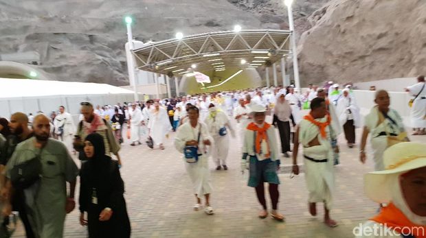 Jemaah haji di Mina