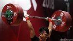 Aksi Deni Dominasi Grup B Angkat Besi Kelas 69 Kg Putra
