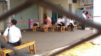 Jam berkunjung telah diatur dari pukul 09.00 WIB hingga pukul 12.00 WIB (Foto: Samsudhuha Wildansyah/detikcom)