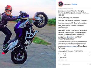 Stuntman Jokowi Diserbu Netizen Indonesia
