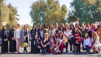 Komunitas yang bernama Arabian Gazelle tersebut mampu muncul di bawah stigma yang bertentangan dengan paham feminisme. Foto: Instagram/Arabian Gazelles