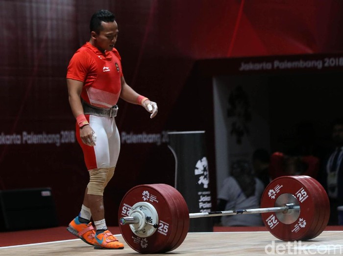Lifter Tanah Air Triyatno gagal menambah medali Indonesia di Asian Games 2018. Triyatno kalah di kelas 69 kg putra. Bertanding di JIExpo Kemayoran, Jakarta, Rabu (22/8/2018), Triyatno hanya mampu mendapatkan total angkatan 329. Rinciannya adalah 147 untuk snatch dan untuk 182 clean and jerk.