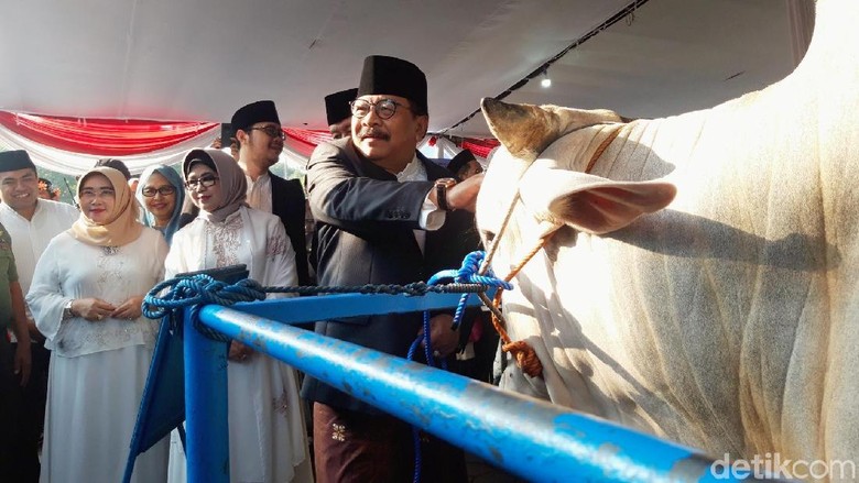 Pakdhe Karwo Sebut Jumlah Warga yang Berkurban Tahun Ini Naik 13% Pakdhe Karwo Sebut Jumlah Warga yang Berkurban Tahun Ini Naik 13%
