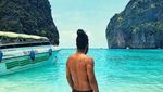 Foto: Pagi-pagi, Lihat Liburan Si Ganteng Nitin Chauhaan