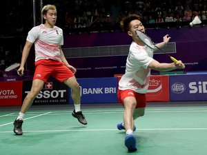 Kevin/Marcus Lolos Babak Kedua, Berry/Hardi Terhenti