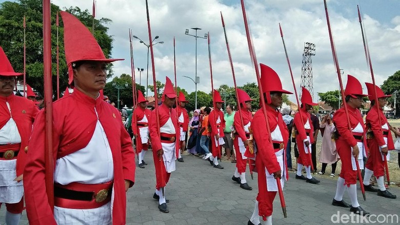 Gerebeg Besar Keraton Yogyakarta, (22/8) Prajurit Keraton Yogyakarta saat Gerebeg Besar