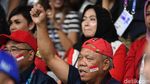 Ekspresi Jokowi Tonton Final Bulutangkis Beregu Putra Asian Games 2018
