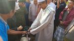 Saat Susi Salat Id Bareng Korban Gempa Lombok di Bawah Tenda Darurat