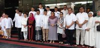 Sri Mulyani dan Menteri-menteri Jokowi Rayakan Idul Adha di Kantor Pajak