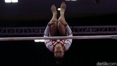 Tim Senam Putri Indonesia Gagal Raih Medali