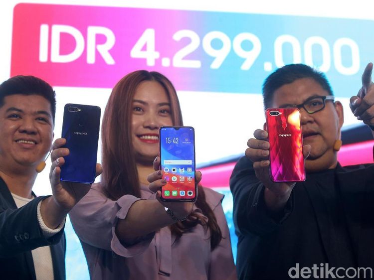 Keseruan Peluncuran OPPO F9 di Jakarta