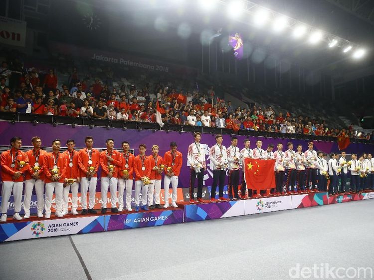 Indonesia Tambah Perak dari Bulutangkis Beregu Putra