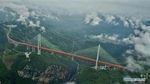 Membelah Gunung dan Lembah, Jembatan Ini Bikin Tahan Napas!