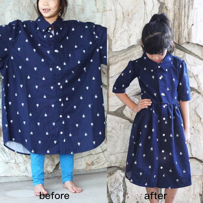 Sebelum mendaur ulang, Sarah butuh 15-30 detik untuk melihat gambaran dari baju yang akan ia buat. Foto: Dok. Instagram/Sarah Tyau