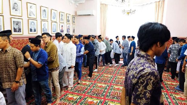 Sekitar 300 orang berkumpul di KBRI Moskow dalam Idul Adha tahun ini