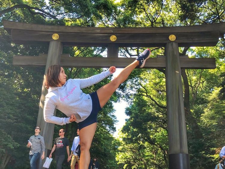 Intip Gaya Olahraga Sisilia Agustiani, Atlet Karate Cantik di Asian Games