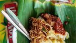 Meski Lauknya Sederhana, Sarapan Nasi Ponggol Puas Kenyangnya