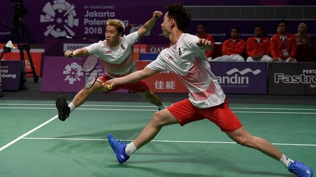 Hanya Kevin/Marcus yang sukses memberikan poin saat Indonesia kalah 1-3 dari China.