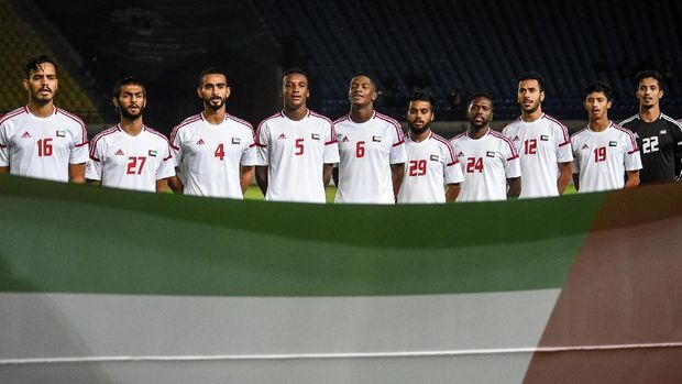 Timnas Uni Emirat Arab punya keunggulan postur tubuh.