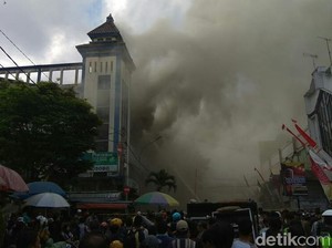 Pasar Induk Wonosobo Terbakar
