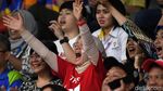 Keseruan Penonton Final Bulutangkis Beregu Putra Asian Games 2018