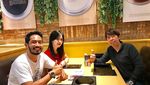 Intip Momen Makan Yama Carlos dan Arfita Dwi Putri