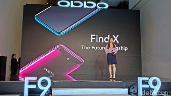 Hadir board of director dari OPPO Indonesia, yaitu Alinna Wen Xin selaku Marketing Director OPPO Indonesia. (Foto: detikINET/Adi Fida Rahman)