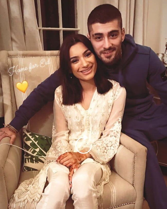 Foto-foto tersebut diunggah oleh adik Zayn, Waliyha Azad hari Kamis (23/08/2018) di akun Instagram-nya @waliyha.azad. Tampak pula kebersamaan mereka di Instagram Story Gigi Hadid. Foto: Instagram/waliyha.azad