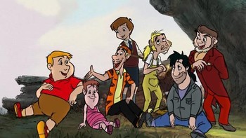 Kawanan karakter Winnie The Pooh. Foto: Brightside