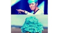 Untung saja parasnya tampan jadi meskipun rambut dicat seperti es krim rasa Buble gum tetap saja tampil kece. Btw, jadi segar ya melihat rambut artis K-Pop yang ini. Foto: Istimewa