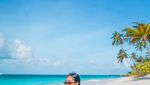 Intip Manisnya Model Maria Rahajeng Saat Kulineran di Maldives hingga Jepang