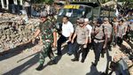 Panglima TNI dan Kapolri Tinjau Pengungsi Gempa Lombok