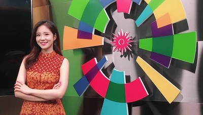 Liput Asian Games, Kecantikan Reporter Korea Ini Bikin Pria Susah Kedip