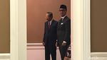 Momen Ginandjar Kartasasmita Antar AGK Dilantik Jadi Mensos