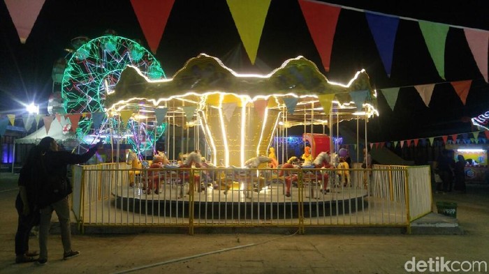 Suasana Jateng Fair 2018, Semarang, Kamis (24/8/2018).