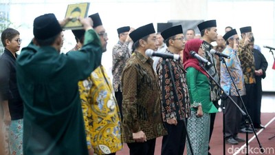 KPK Lantik 14 Pejabat Internal Hasil Rotasi